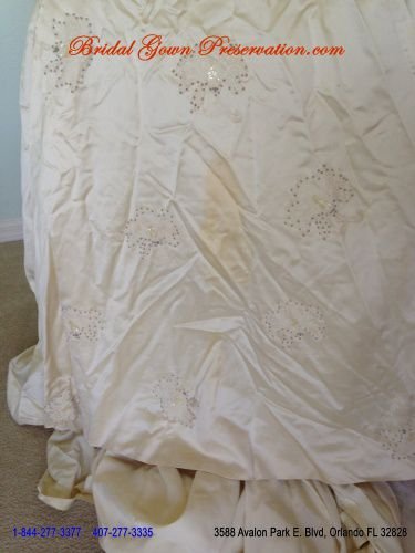 Old Wedding Gown Restoration