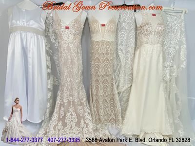 Wedding Gown Cleaning, Preservation and Restoration